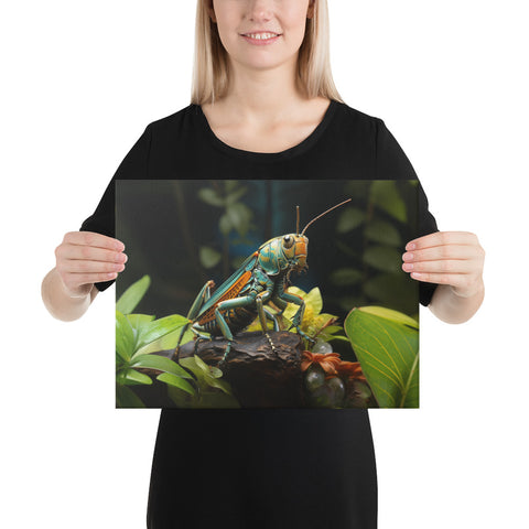 Grasshopper Spirit Animal Canvas