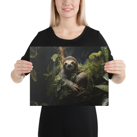 Sloth Spirit Animal Canvas