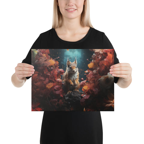 Squirrel Spirit Animal Canvas