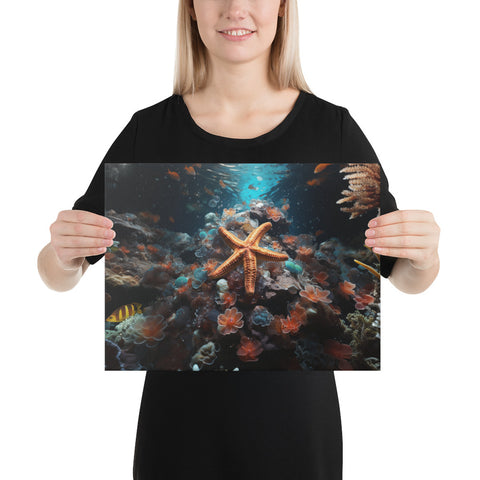 Starfish Spirit Animal Canvas