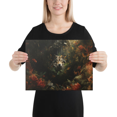 Wolf Spirit Animal Canvas