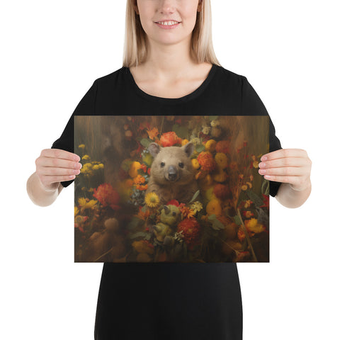 Wombat Spirit Animal Canvas