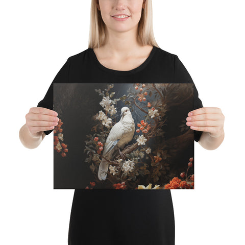 Dove Spirit Animal Canvas