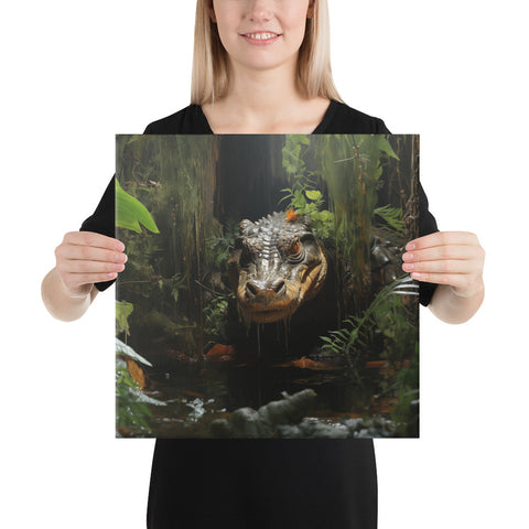 Alligator Spirit Animal Canvas
