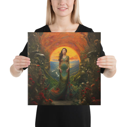 Mau Thuong Ngan Goddess Canvas