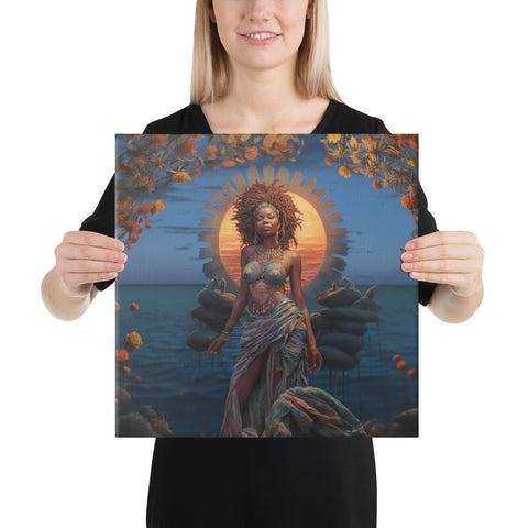 Mawu Goddess Canvas