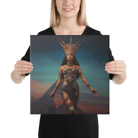 Nuit Goddess Canvas