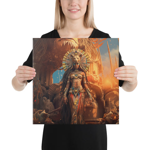 Sekhmet Goddess Canvas