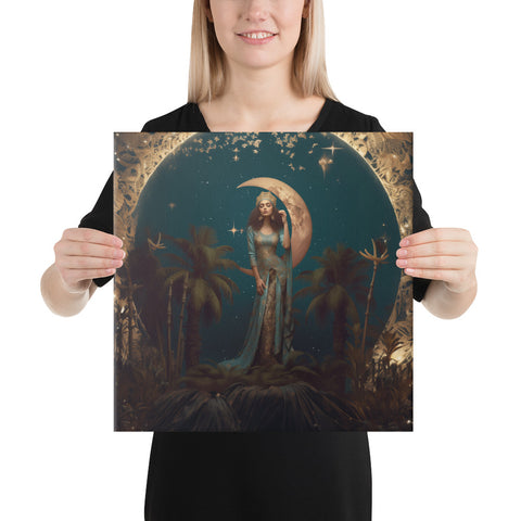 Tanit Goddess Canvas