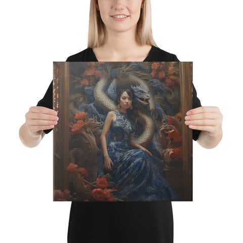 Tiamat Goddess Canvas
