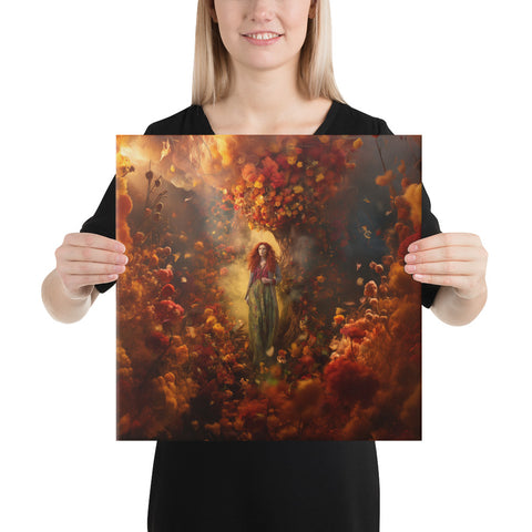 Brigid Goddess Canvas