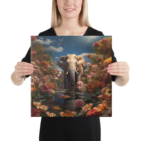 Elephant Spirit Animal Canvas