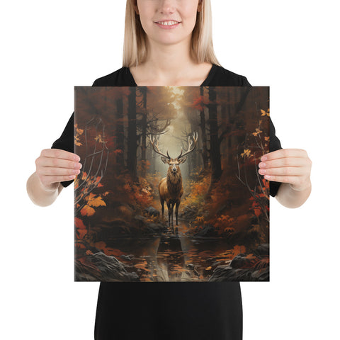 Elk Spirit Animal Canvas