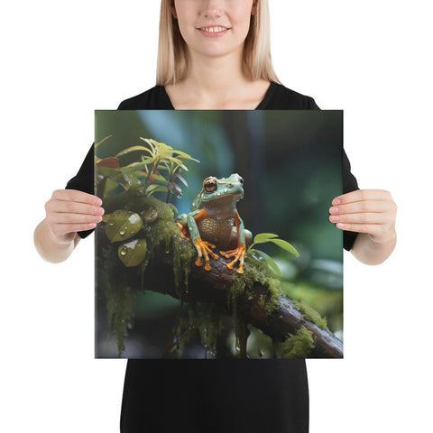 Frog Spirit Animal Canvas