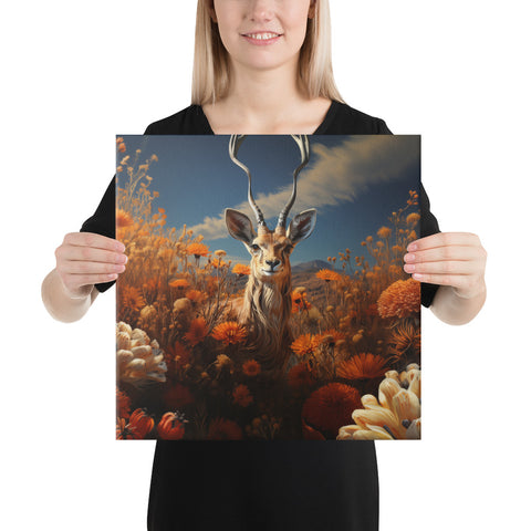 Gazelle Spirit Animal Canvas