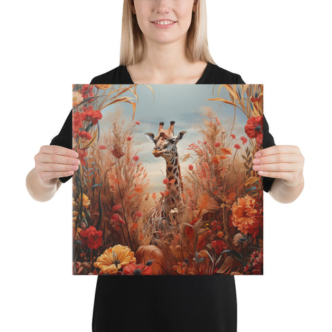 Giraffe Spirit Animal Canvas