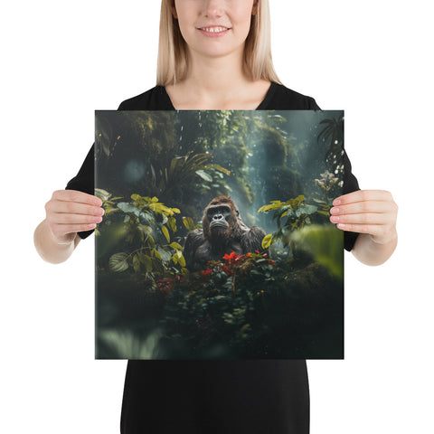Gorilla Spirit Animal Canvas