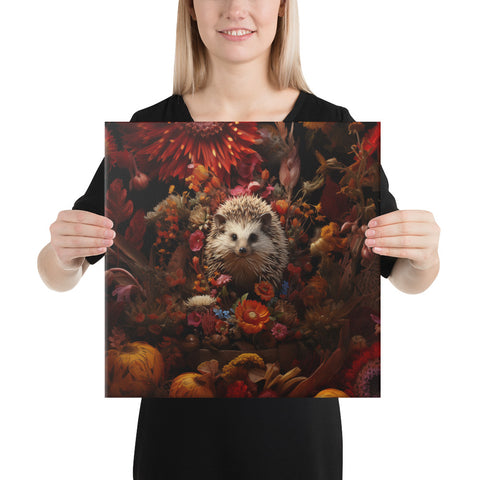 Hedgehog Spirit Animal Canvas