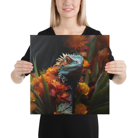 Lizard Spirit Animal Canvas