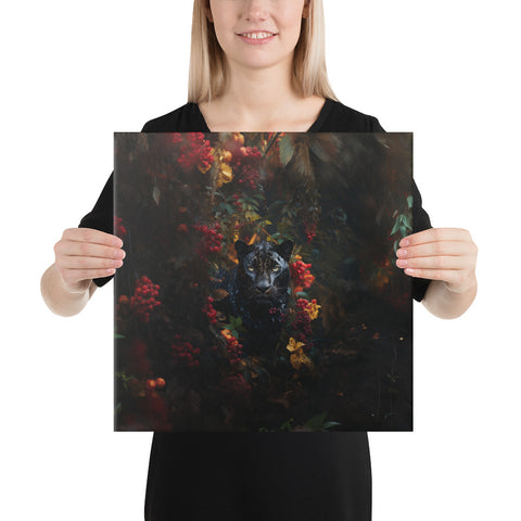 Panther Spirit Animal Canvas