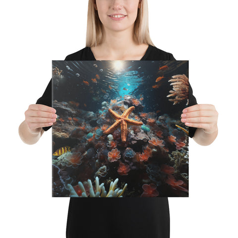 Starfish Spirit Animal Canvas