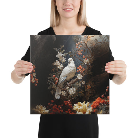 Dove Spirit Animal Canvas