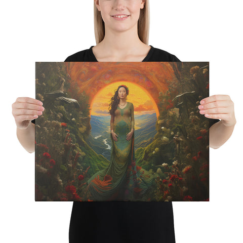 Mau Thuong Ngan Goddess Canvas