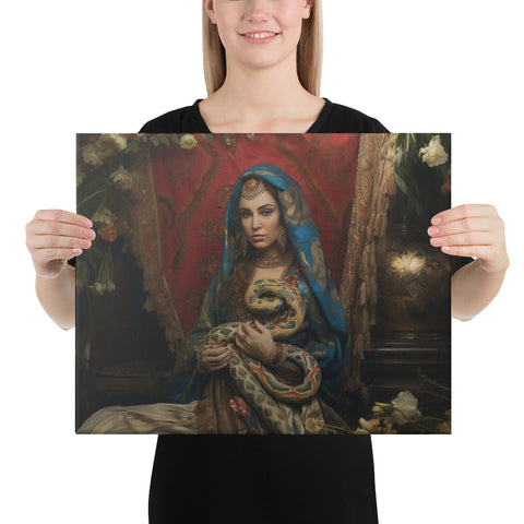Sahmeran Goddess Canvas