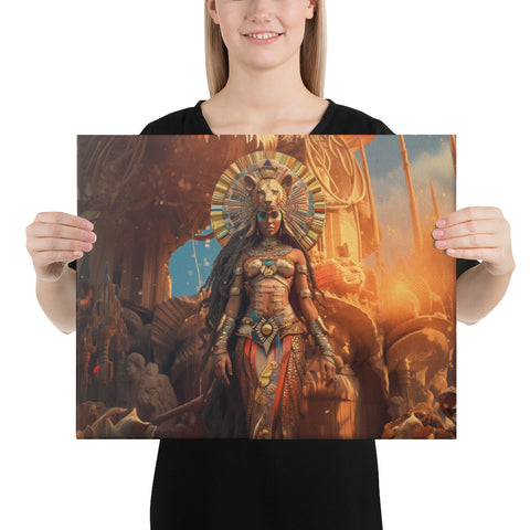 Sekhmet Goddess Canvas