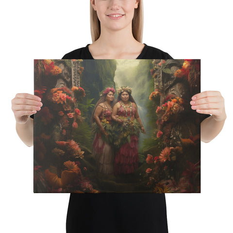 Taema & Tilafaiga Goddesses Canvas