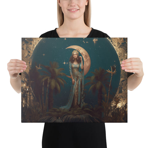 Tanit Goddess Canvas