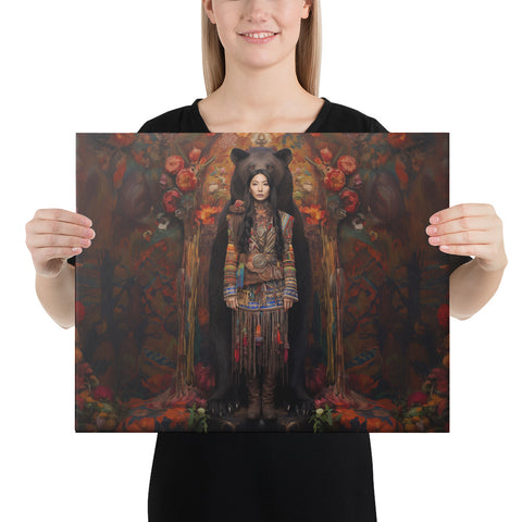 Ungnyeo Goddess Canvas