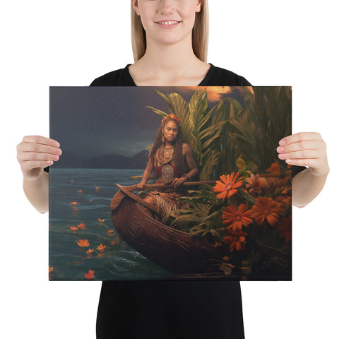 Wairaka Goddess Canvas
