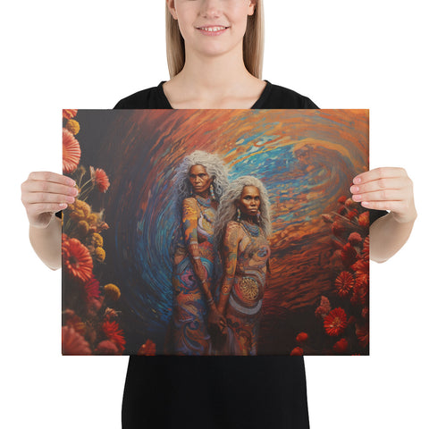 Wawalag Sisters Canvas