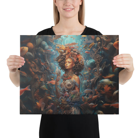 Yemoja Goddess Canvas