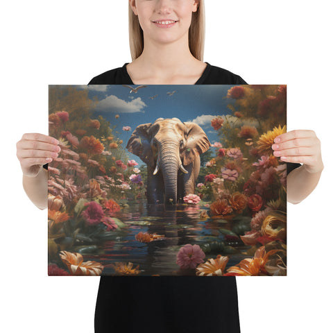 Elephant Spirit Animal Canvas