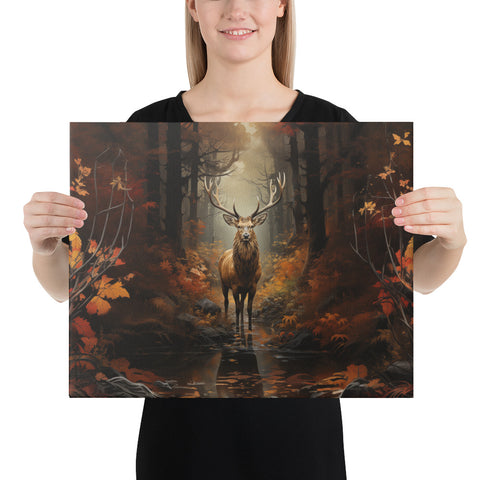 Elk Spirit Animal Canvas
