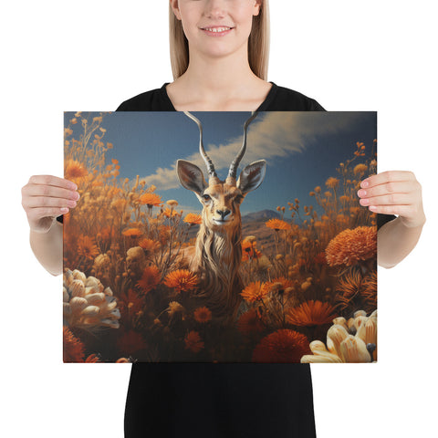 Gazelle Spirit Animal Canvas