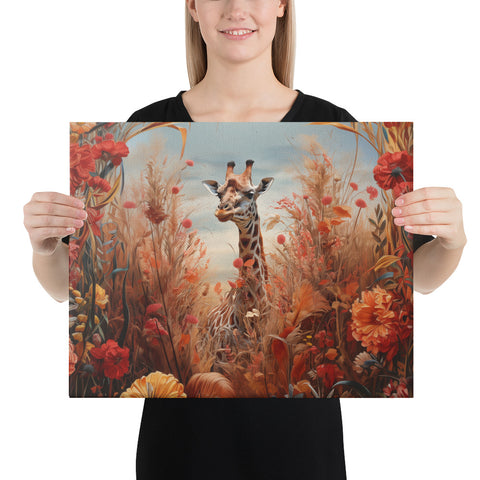 Giraffe Spirit Animal Canvas