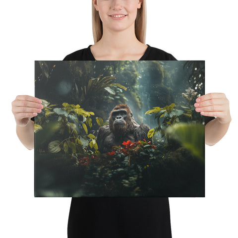 Gorilla Spirit Animal Canvas