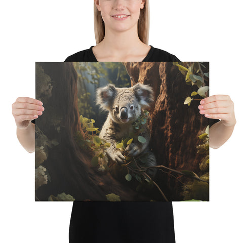 Koala Spirit Animal Canvas