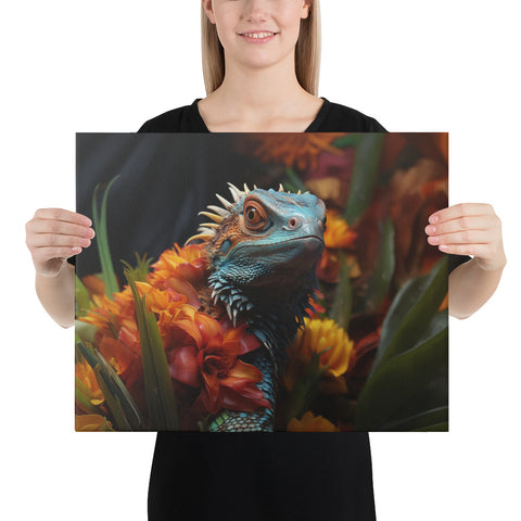 Lizard Spirit Animal Canvas