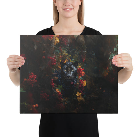 Panther Spirit Animal Canvas