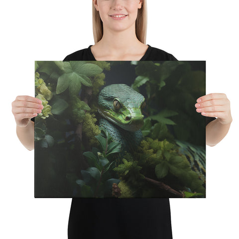 Snake Spirit Animal Canvas