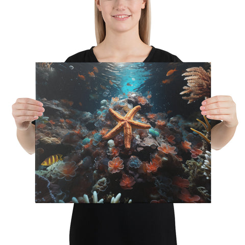 Starfish Spirit Animal Canvas
