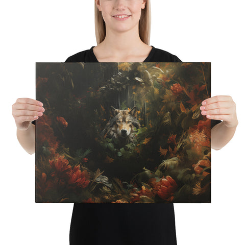 Wolf Spirit Animal Canvas