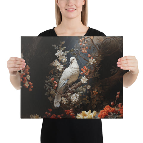 Dove Spirit Animal Canvas
