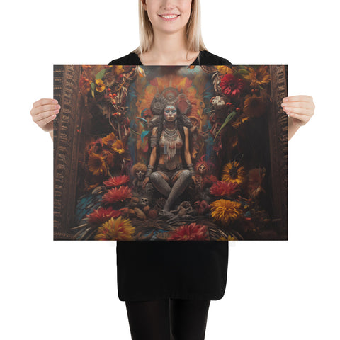 Coatlicue Goddess Canvas