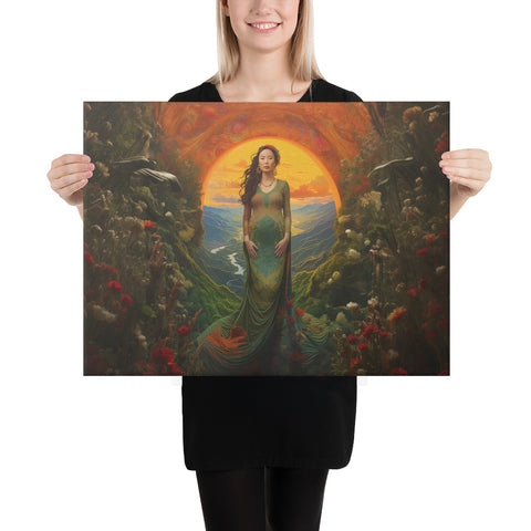 Mau Thuong Ngan Goddess Canvas