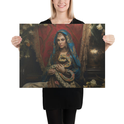 Sahmeran Goddess Canvas